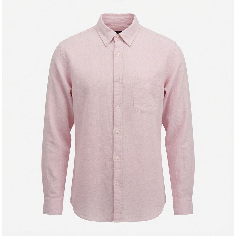 Vineyard Vines 100% Linen Button Down Shirt Mens XXL Pink Resort Preppy NWOT L/S